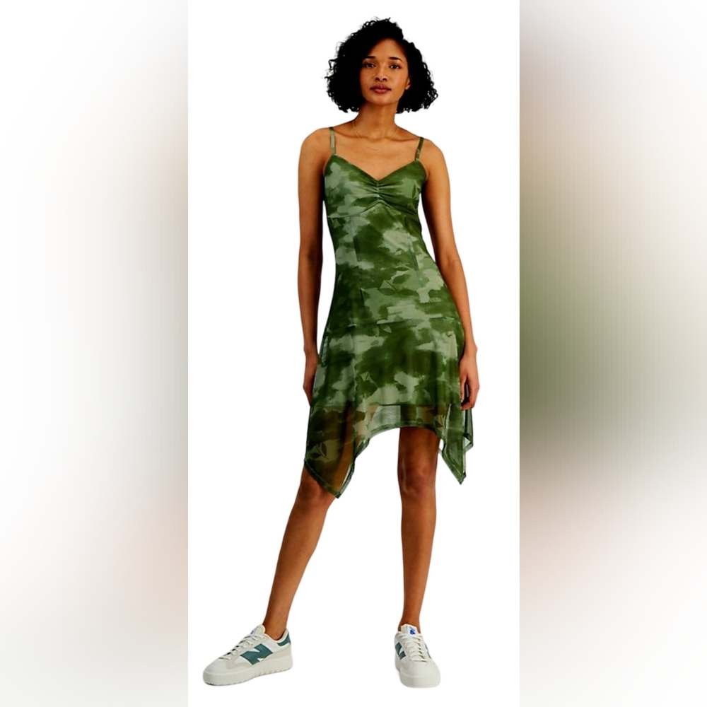 PLANET HEART Junior's Asymmetrical Mini Dress  NEW